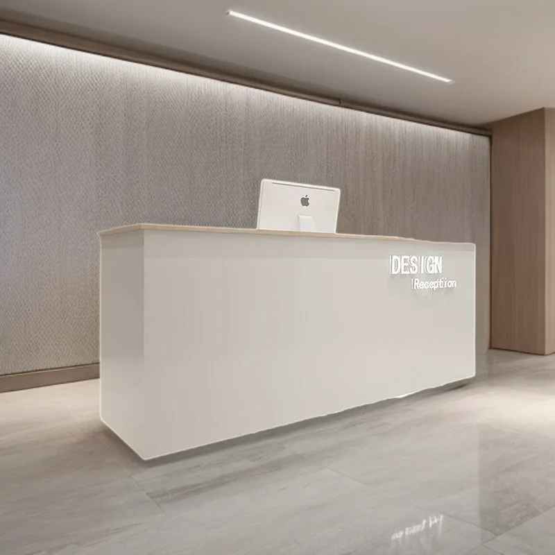 Reception Desks Atril Pulpito Counter Desk Front Beauty Salon Customer Center Tables Table De Business Office Counters Entrance