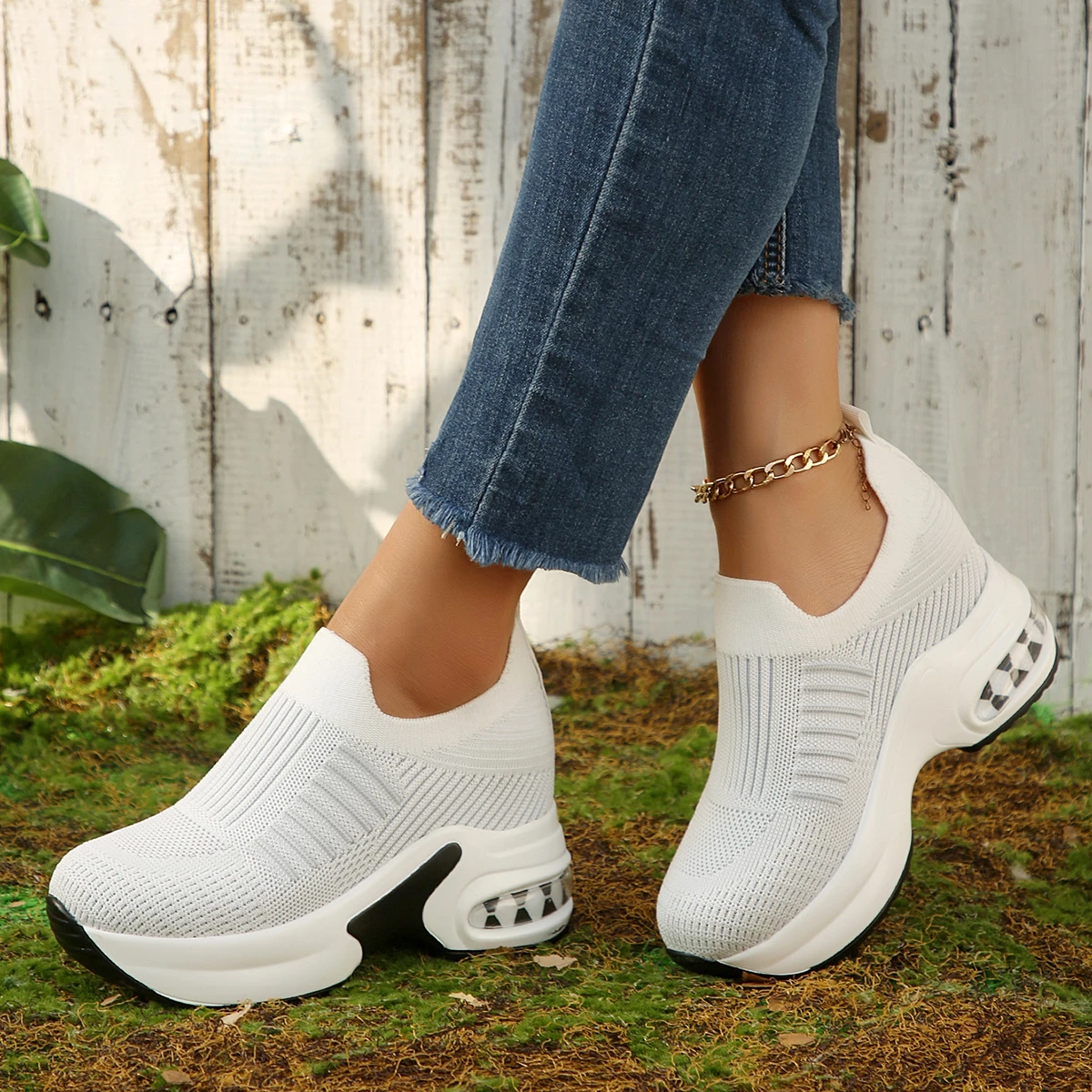 Женские повседневные кроссовки – обзор и цена Wedge Espadrille Women