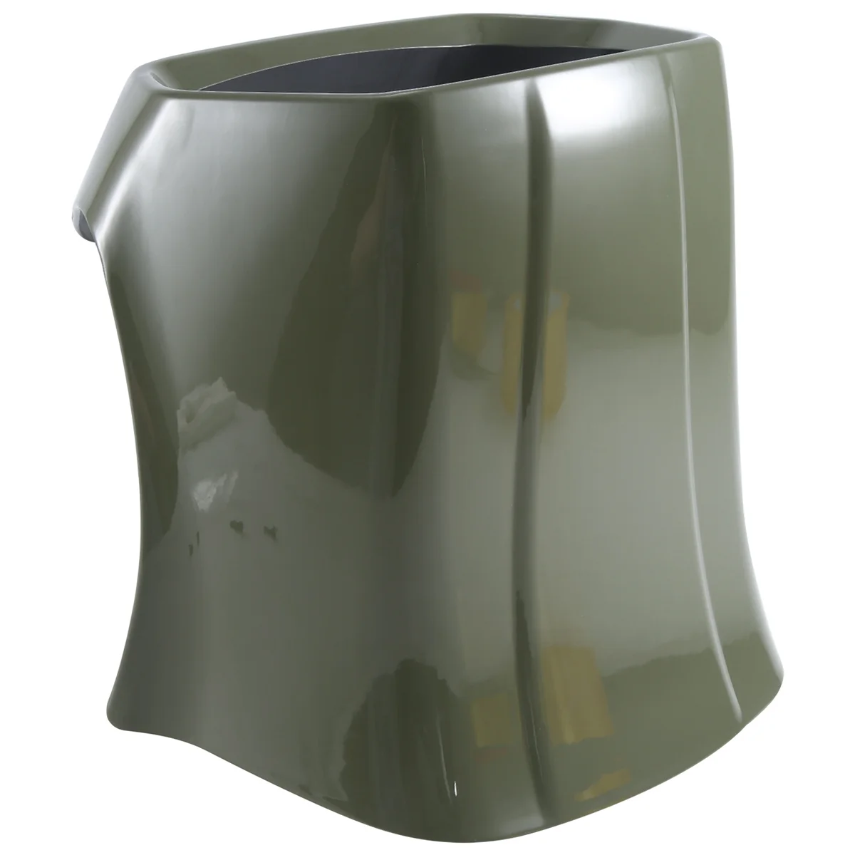 

T47C_Motorcycle Front Fairing Headlight Cover Windshield for Vespa Sprint 50 125 150(Green)
