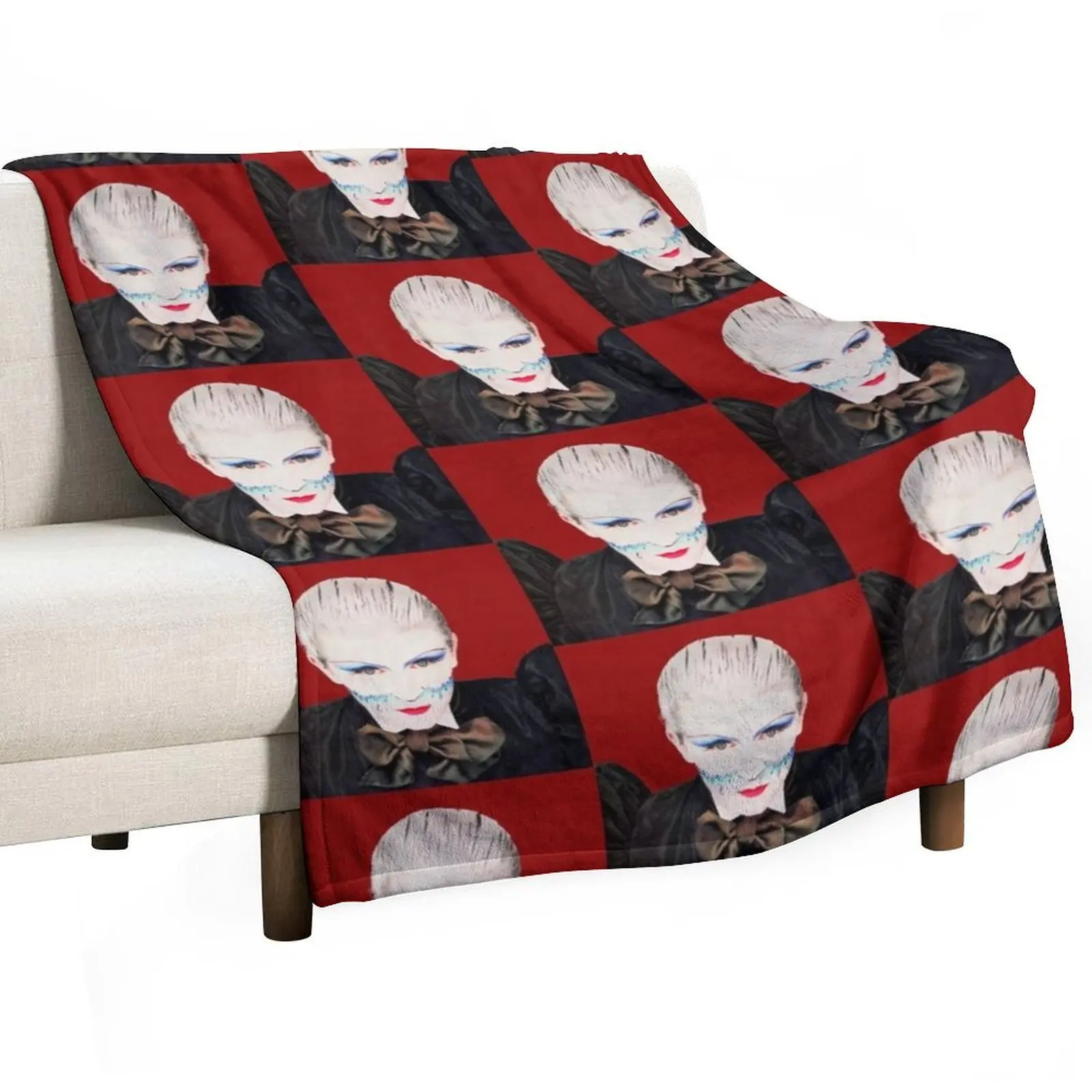 

Visage Throw Blanket Cute Bed linens Blankets For Bed Decorative Sofas Blankets