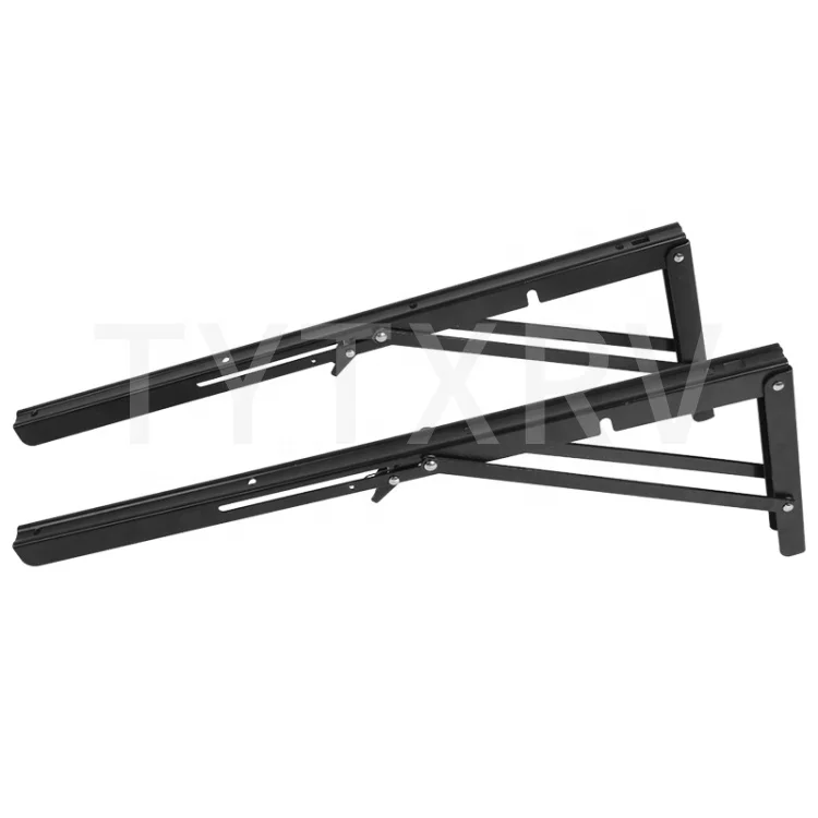 Braket Lipat Portabel RV 90 Berkualitas Tinggi, Braket Lipat Dinding, Braket Lipat Segitiga untuk Meja