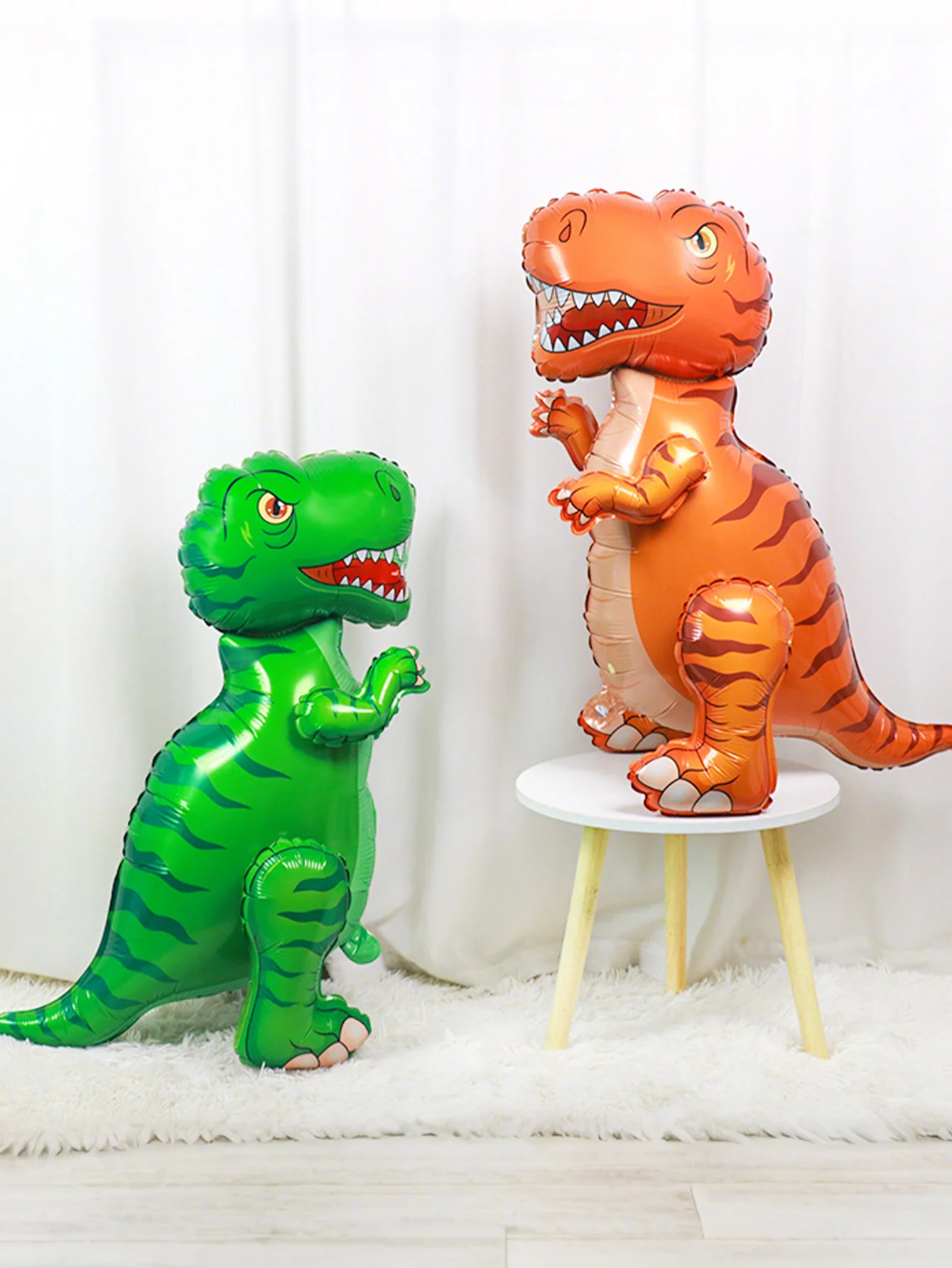 1 szt. balon 3D dinozaur, ziel – Orange Lighting Decor recenzja i cena