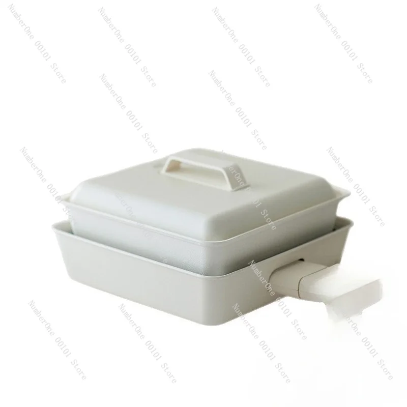 Multifunctional Electric Cooking Pot Stew Fry Boil Non-Stick Detachable Hotpot 5 In 1 Family Gathering Cooker For Home Kitchen