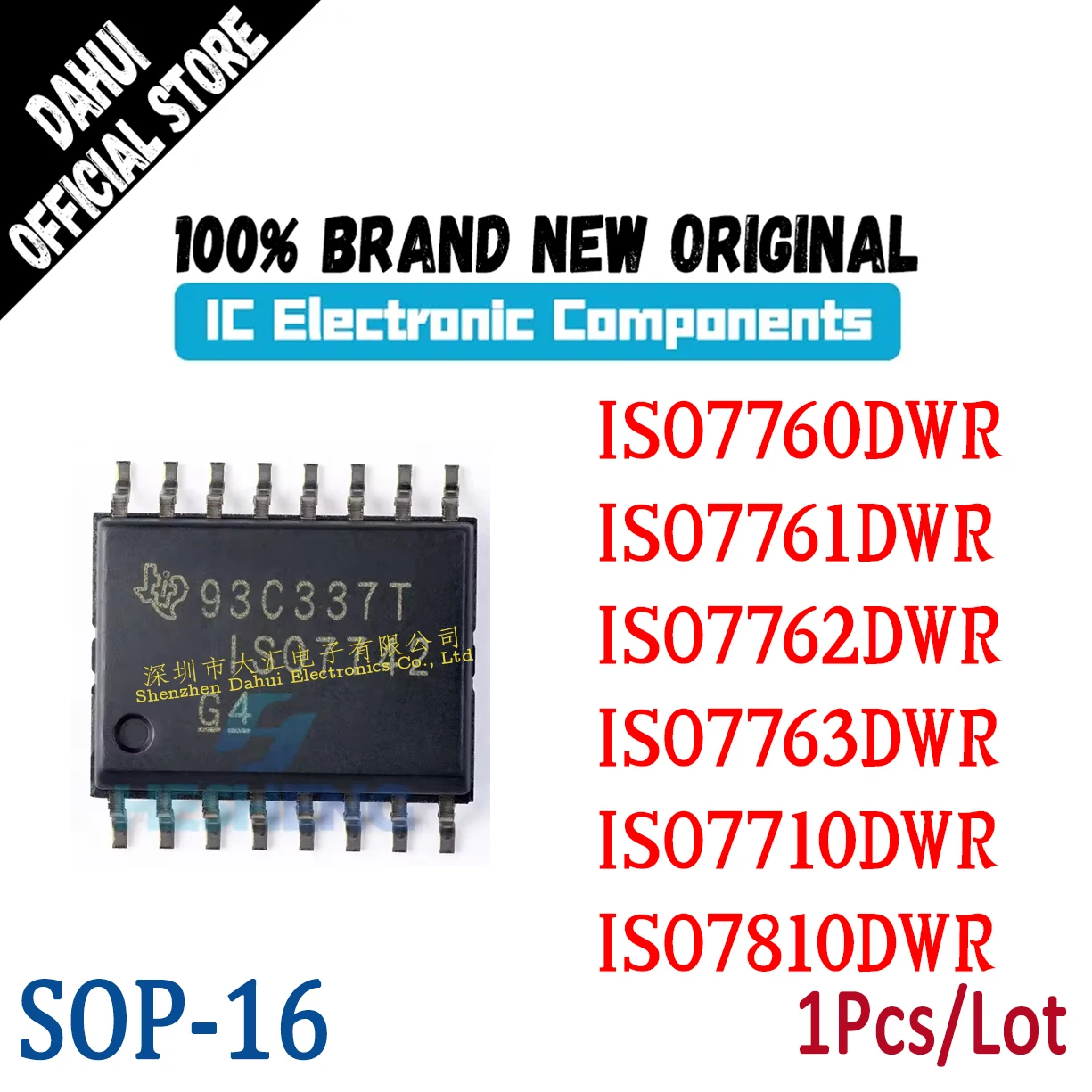 

ISO7760DWR ISO7761DWR ISO7762DWR ISO7763DWR ISO7710DWR ISO7810DWR ISO7760 ISO7761 ISO7762 ISO7763 ISO7710 ISO7810 SOP16 chip ic