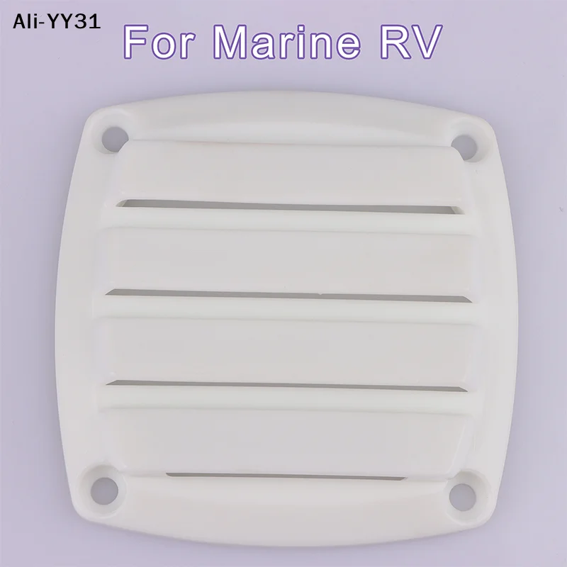 

【WG】Boat Louvered Vent Replace Square Air Vent Grill Ventilation Ducting Cover Outlet Vent for Marine RV