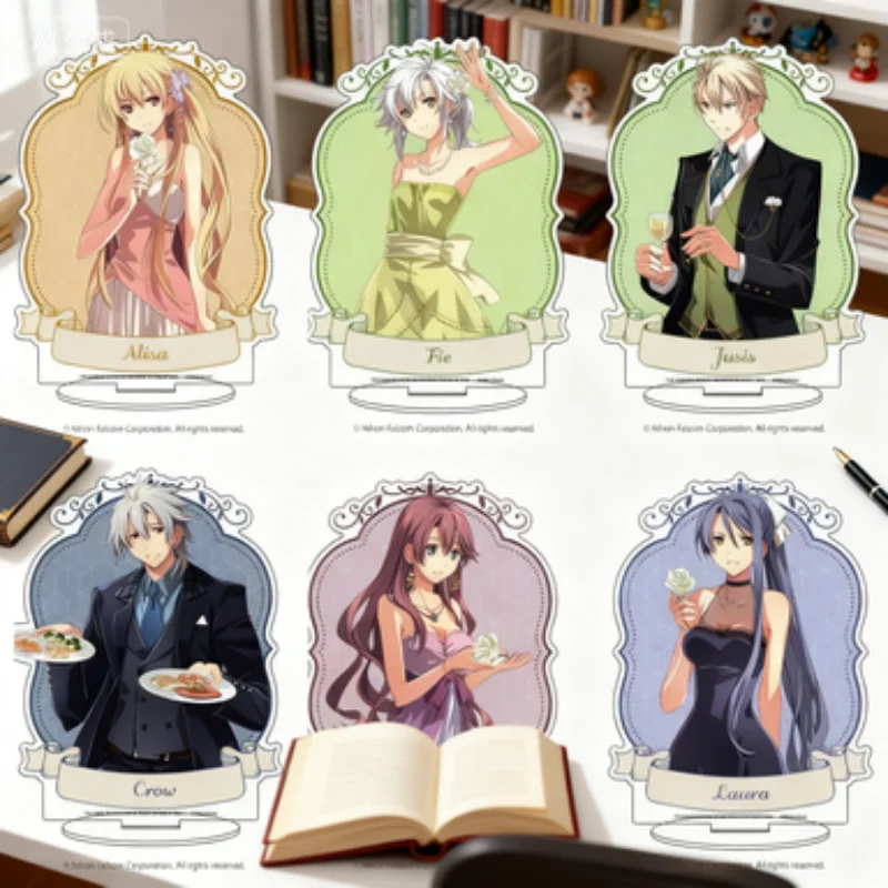 أنيمي أسطورة الأبطال: كورونو كيسيكي آرون وي الاكريليك حامل نموذج لوحة زخارف مكتب الرسوم المتحركة الطرفية جمع #1