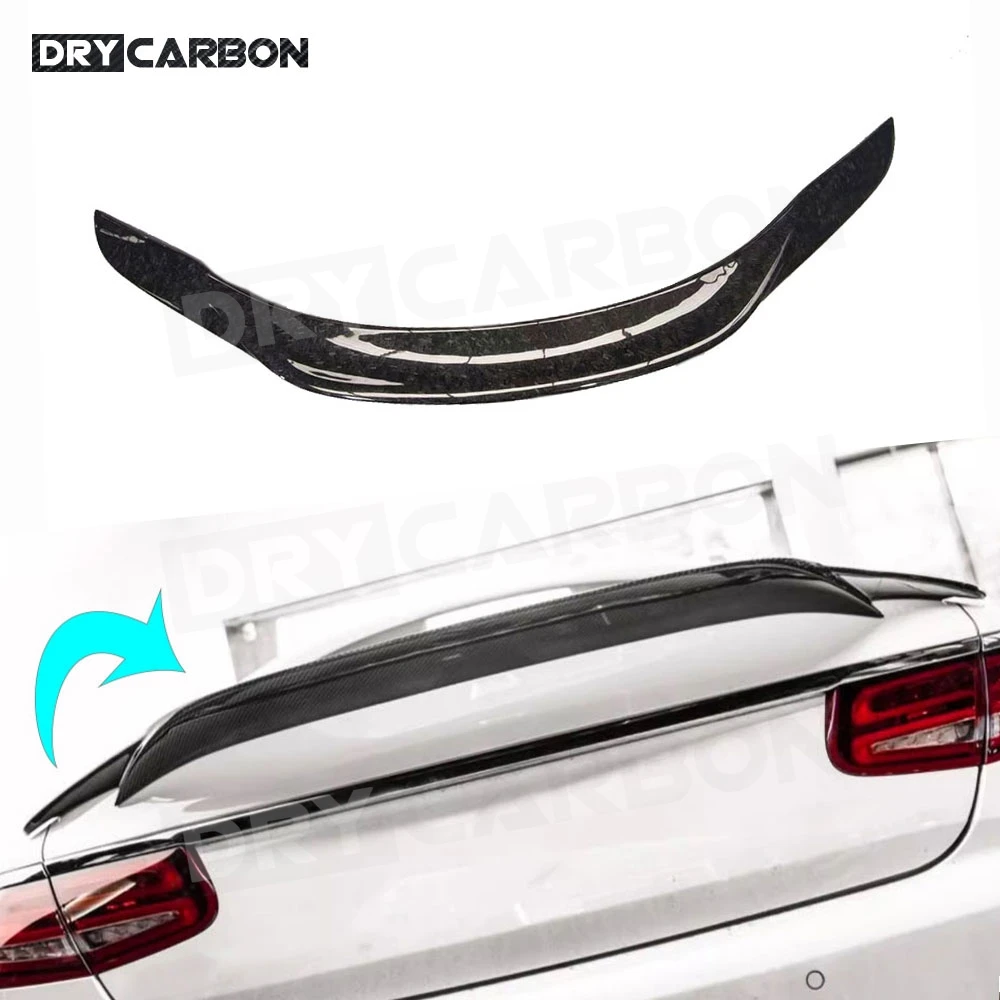 

Carbon Rear R Style Trunk Duck Spoiler Wing for Benz S Class W217 C217 S63 S65 AMG Coupe 2015-2020 Car Body Kits Accessories