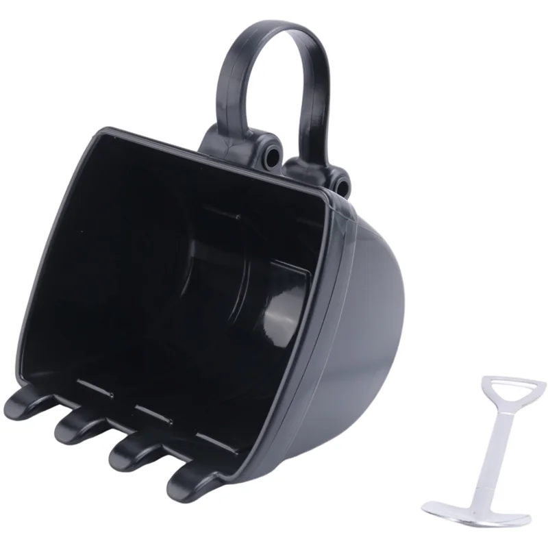 AA81-1 PCS Creative 330ML Excavator Bucket Mold Cup Coffee Mug Water Drinking Bucket Cup Tea Kitchen Drinkingware Black