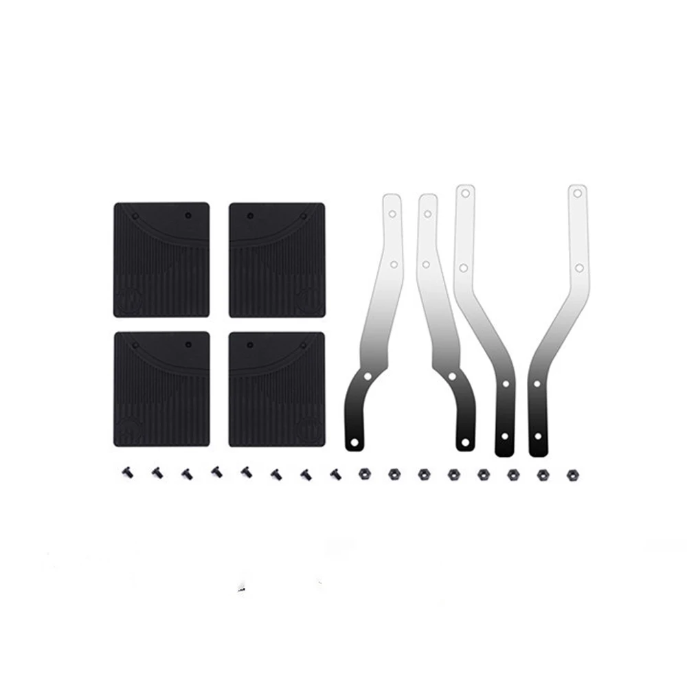 

Mudflaps Metal Rubber Mudguard Fender For Traxxa Trx4 Bronco 2021 Metal Bracket Rc Car Parts Accessories Carro De Control Remoto