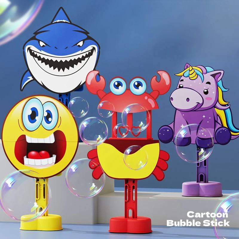 

Children's Cartoon Bubble Soap Wand - Fun Bubble Blowing Stick Toy for Kids, Perfect for Summer, Parties & Birthday Gifts