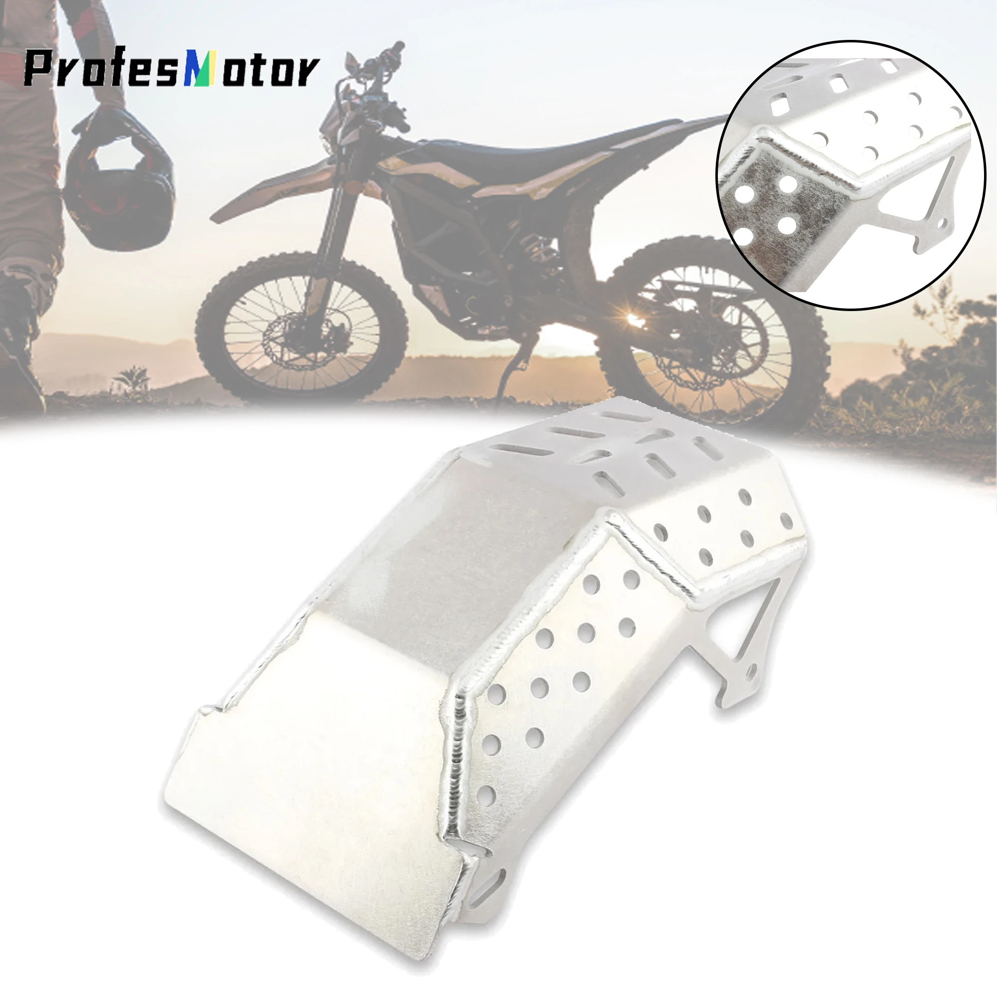 For Surron Motor Guard Cover Light Bee X S Electric Bike Accessories Motorcycle Bottom Crash Protector Enduro Engine Protection