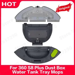 Caja Original para depósito de agua, soporte de trapo, piezas de repuesto para Qihoo 360 S8 Plus, accesorios de repuesto para Robot aspirador