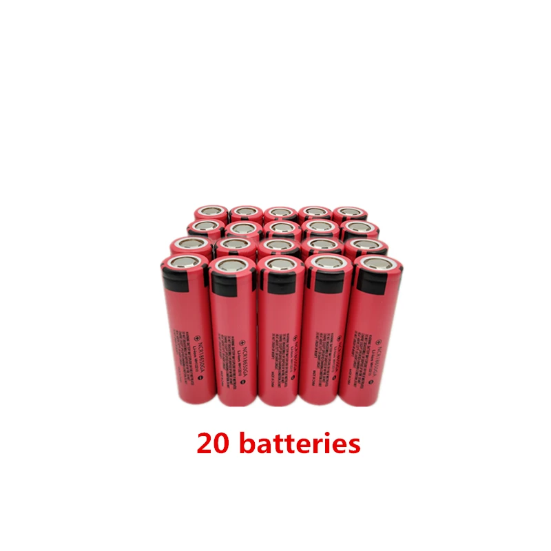 100% safe and durable, actual capacity 3.7V 18650 3000mAh lithium-ion NCR18650GA rechargeable multi-functional battery+charger