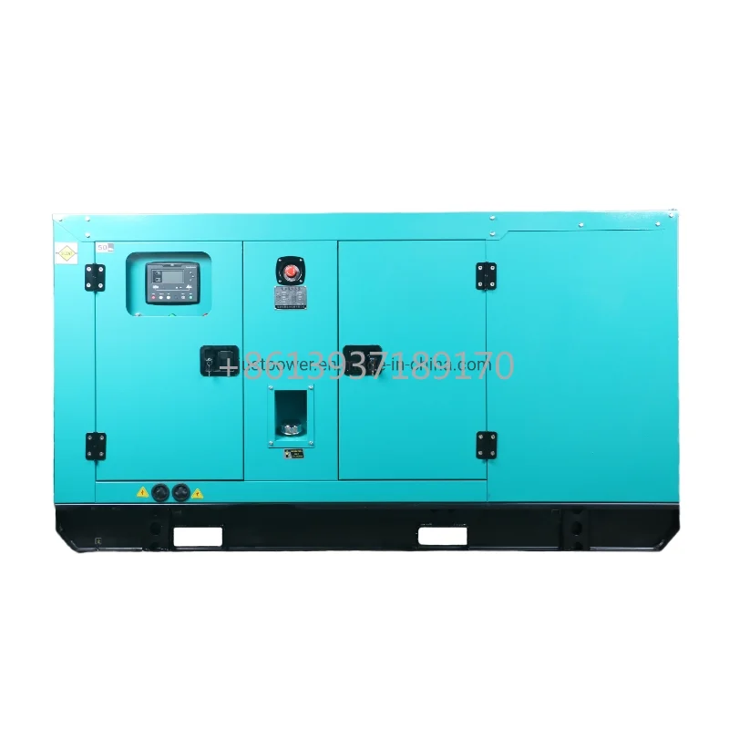 مجموعة مولدات الديزل المحمولة الصغيرة الصامتة ثلاثية الطور #4