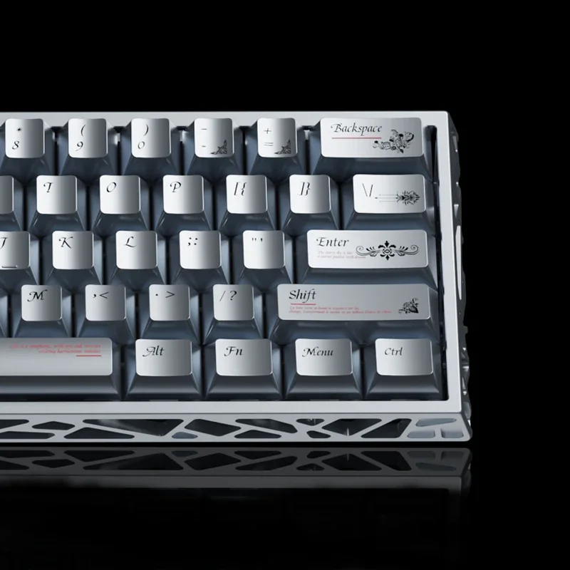 

Ключ времени, металлическая текстура, колпачок для клавиш, матовый, пятисторонний, адаптация для горячей сублимации, магнитная ось, ночной дьявол, рисования, красота плюс деление