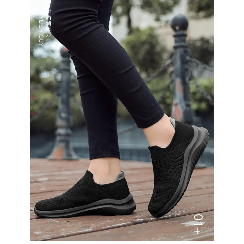 

Unisex Men Women Casual Shoes Soft Sole Slip-On Sneakers Men Women Running Shoes Women Lightweight Loafers Walking Male Footwear