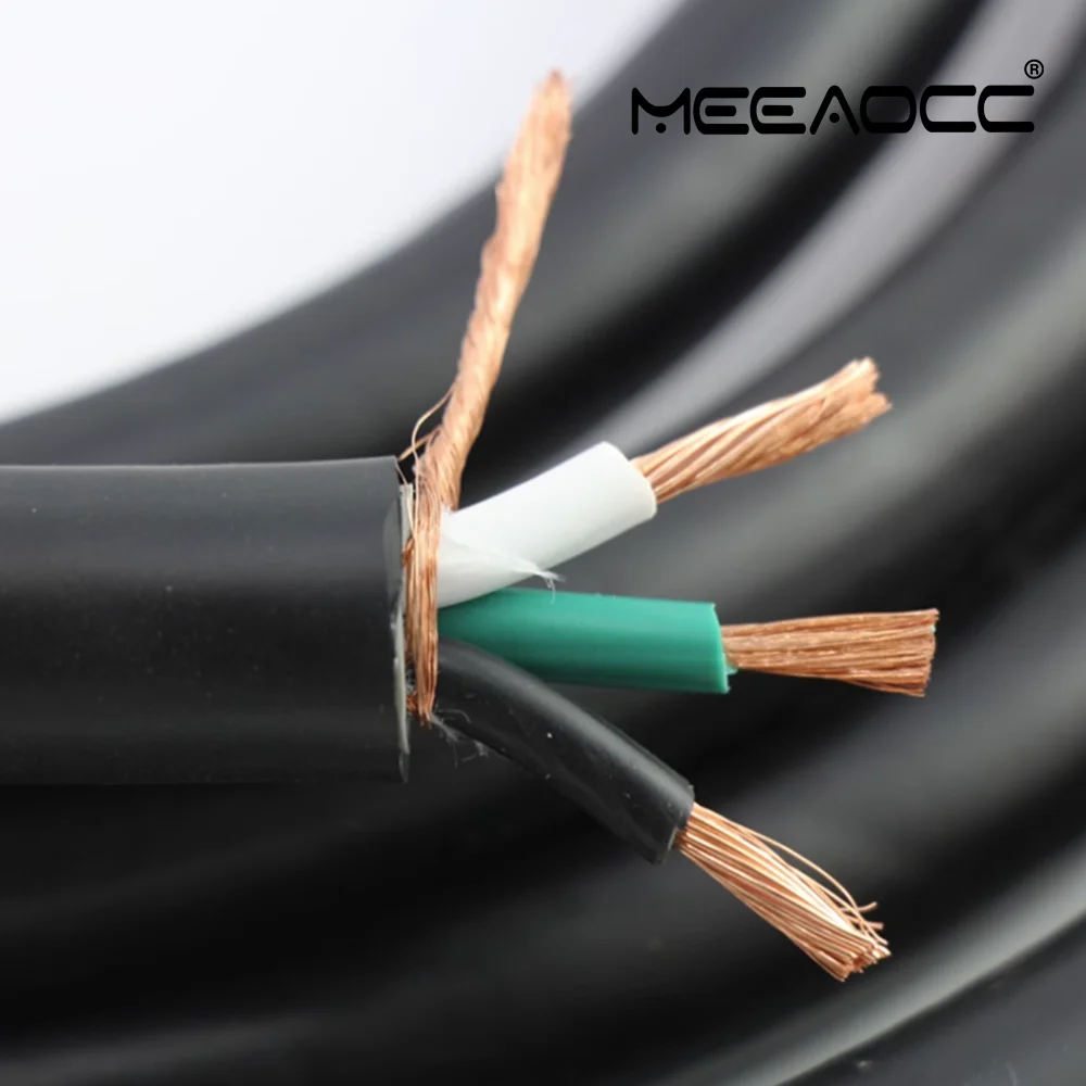 Cost-effective Monster Cable signature edition double-layer shielded power cord US/EU plug + figure-eight tail plug power cable