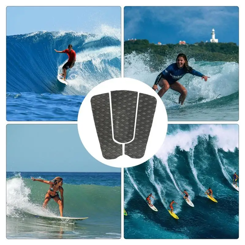 Surf Deck Traction Pad Surf Deck Pads Sterke Zelfklevende Tractie Mat Surfen Accessoires Comfortabele Skimboard Grip Pad Voor