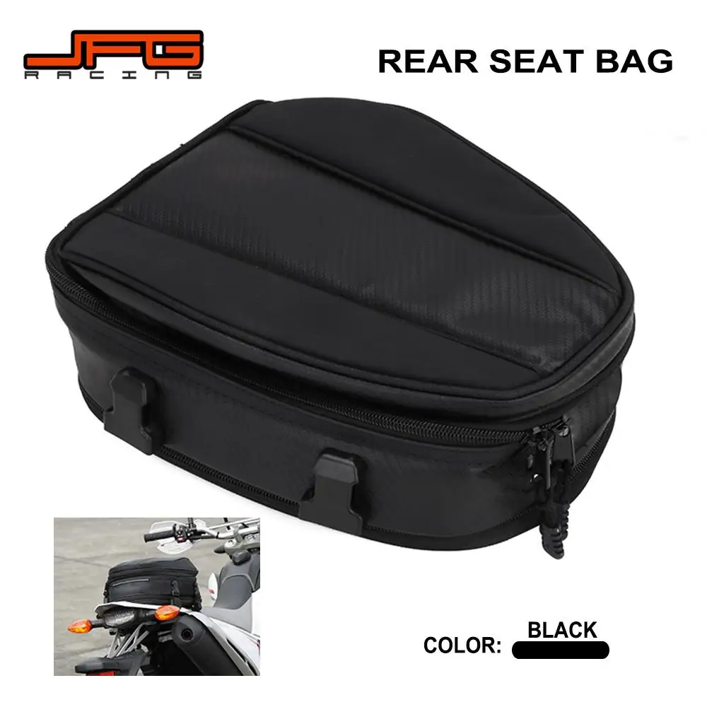 Tail Bags Waterproof Rear Seat Bag Motorcycles Backpack Motorbike Rear Rider Pack Scooter Sport Luggage Dirt pit Bike Moto