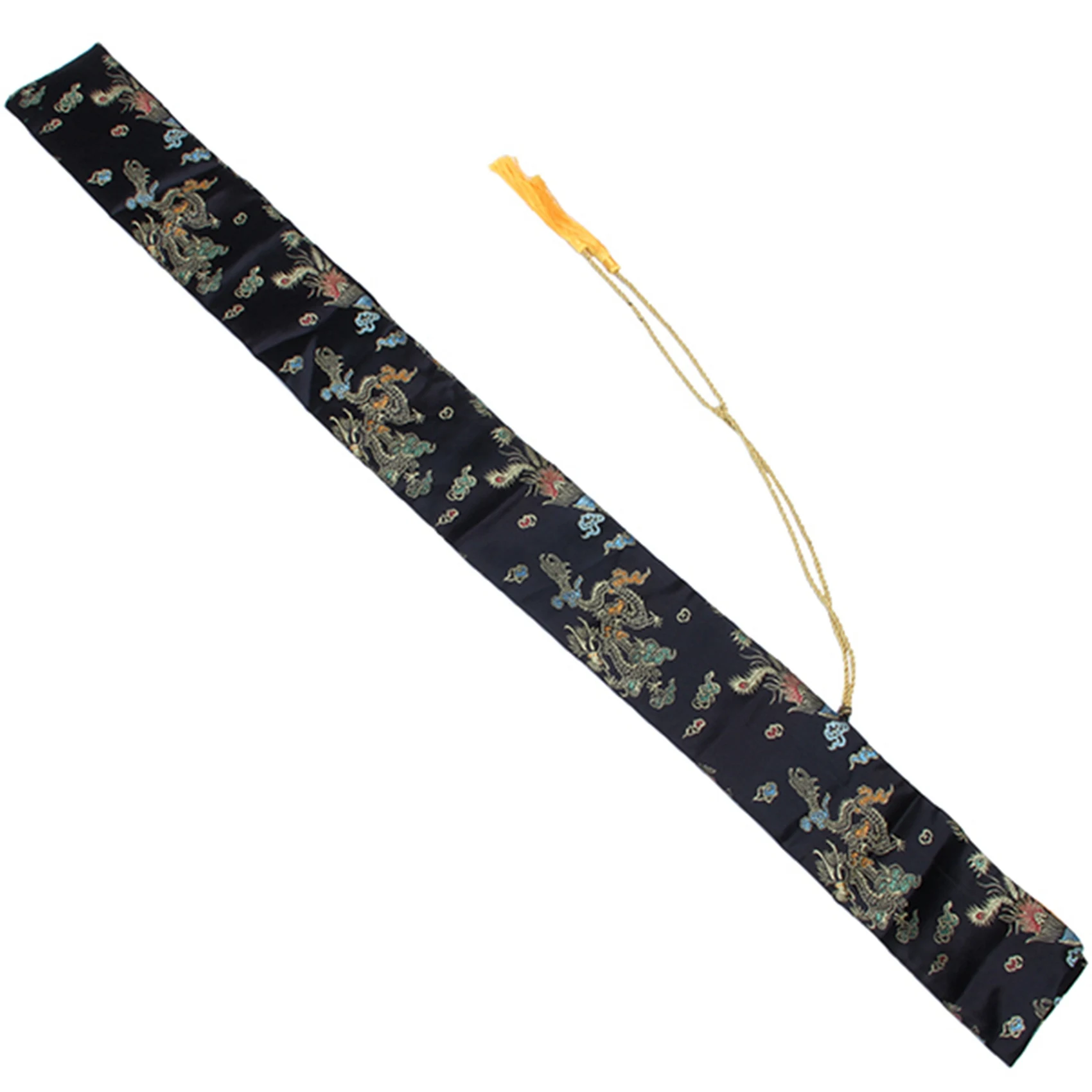 AC52-4X 135Cm Dragon And Phoenix Katana Samurai Sword Bag Tissu Black view 4