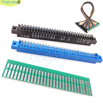 아케이드 Jamma 암 커넥터 골드 핑거 인터페이스 코인 아케이드 게임 기계 와이어 판도라 박스 액세서리 네오 지오 DIY 28Pin
