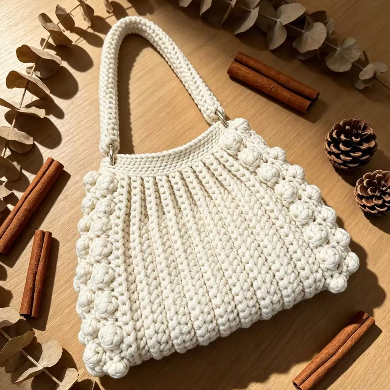 Women's Handbags, Pure Handmade Crochet Bags, Bohemian Style Bags, Hawaiian Bags