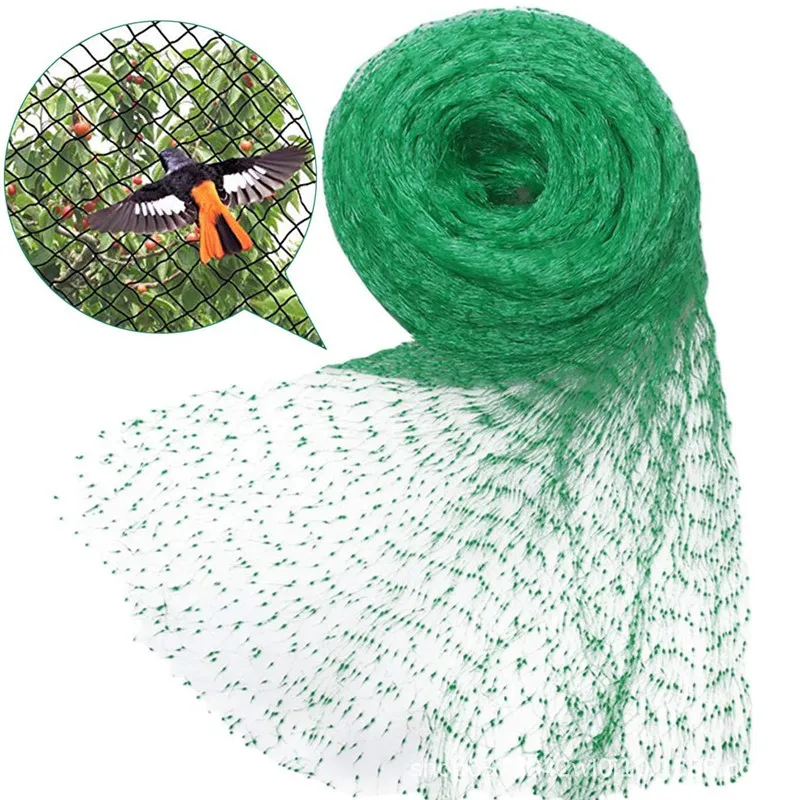 Green Anti Bird Netting Pond Pool Protection Net Mesh Garden Plant Fruit Vegetables Flower Traps Netting Protect Pest Control