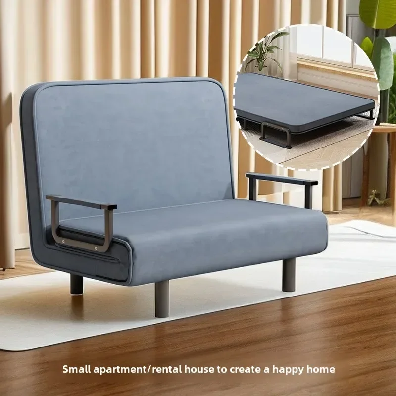 Household Goods Small Apartment Sofa Bed Multifunctional Lunch Bed Nap Bed Escort Bed Living Room Office Sofa Chair Foldable Bed view 3