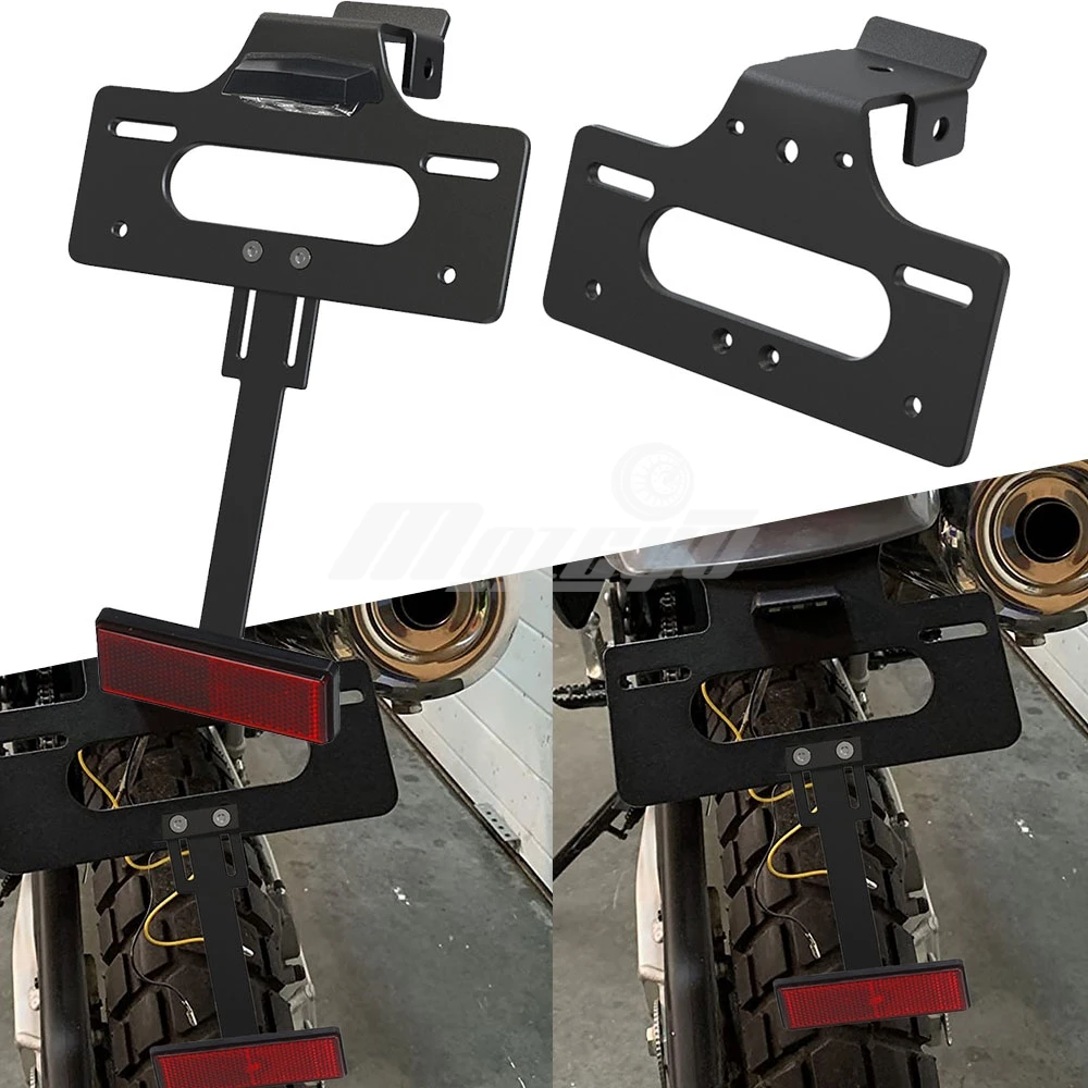 

Задний держатель номерного знака мотоцикла, кронштейн заднего фонаря, фиксатор крыльев для HONDA CRF300L CRF 300 L RALLY ABS 2021-2022-2023