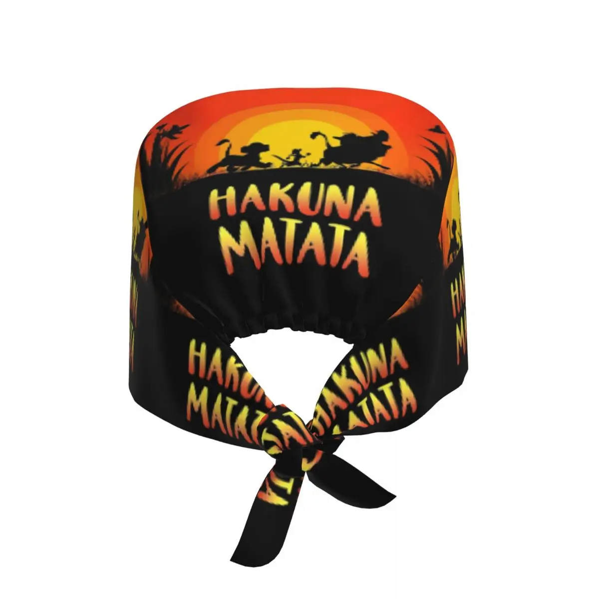 Custom Anime The Lion King Scrubs Cap Surgical Hats Men Women Kawaii Cartoon Operating Room Cap Operator Hats Lab Works Hat view 2