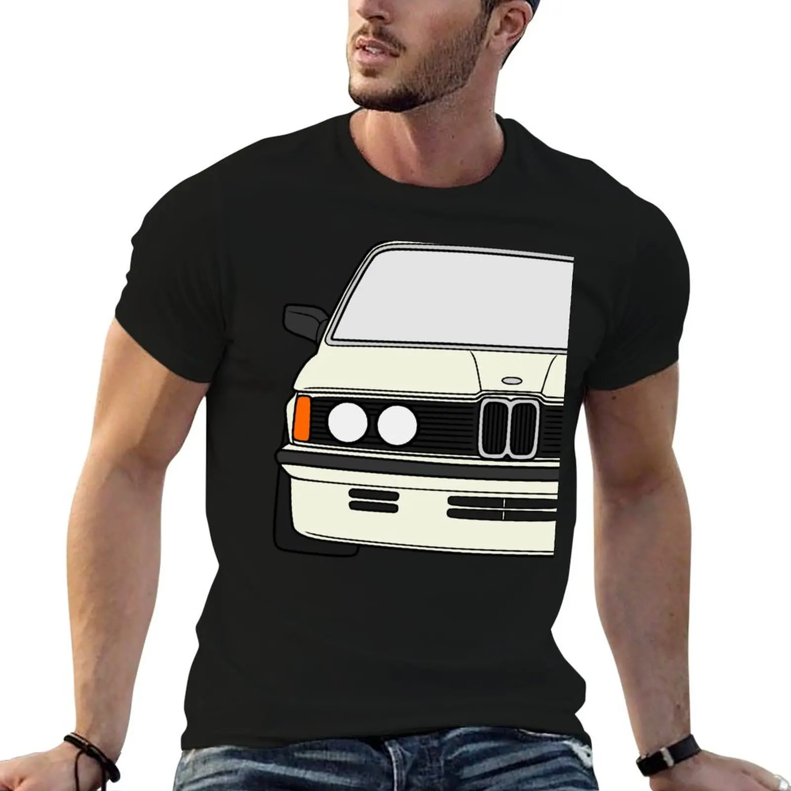 تي شيرت ناعم برسومات جرافيك لون البامونيكس 1975-1983 تي شيرت كلاسيكي للرجال قميص قطني أساسي E21 تي شيرت #1