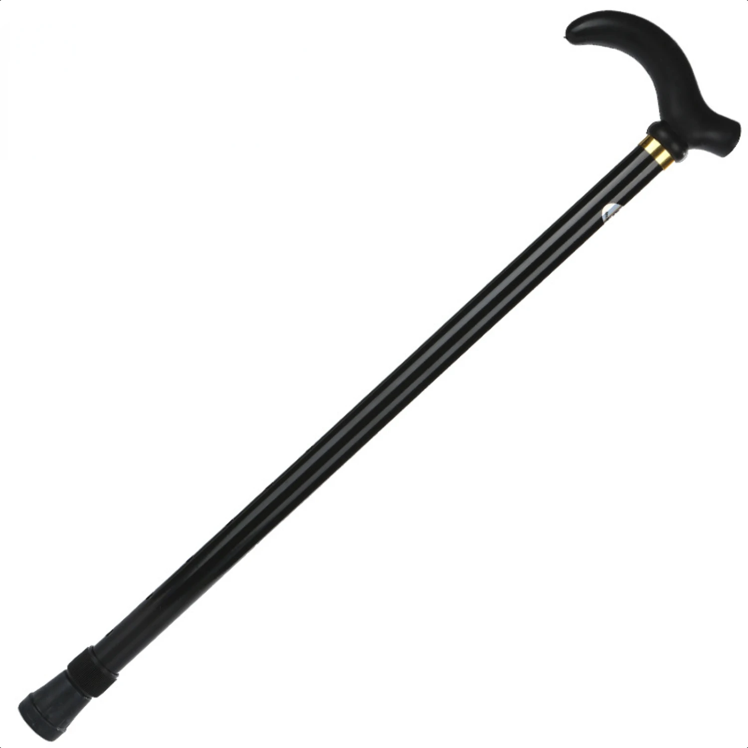 Adjustable Stable Anti-Skid 2 Section Walking Stick for Old Man Hiking - 53-90CM Crutch Cane for Trekking, Accesories Included