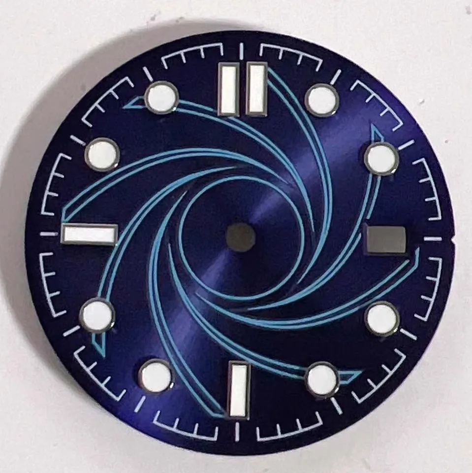 شعار مخصص 31.1 مللي متر الطلب بديل الدقة تعديل أجزاء الاتصال الهاتفي مضيئة التكيف الحرفي 8215 2824 حركة EB8 OEM