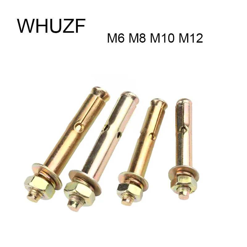 

WHUZF Free Shipping 10/20PCS External Expansion Screw Expansion Bolt Tension Explosion Screw Explosion Screw M6 M8 M10 M12