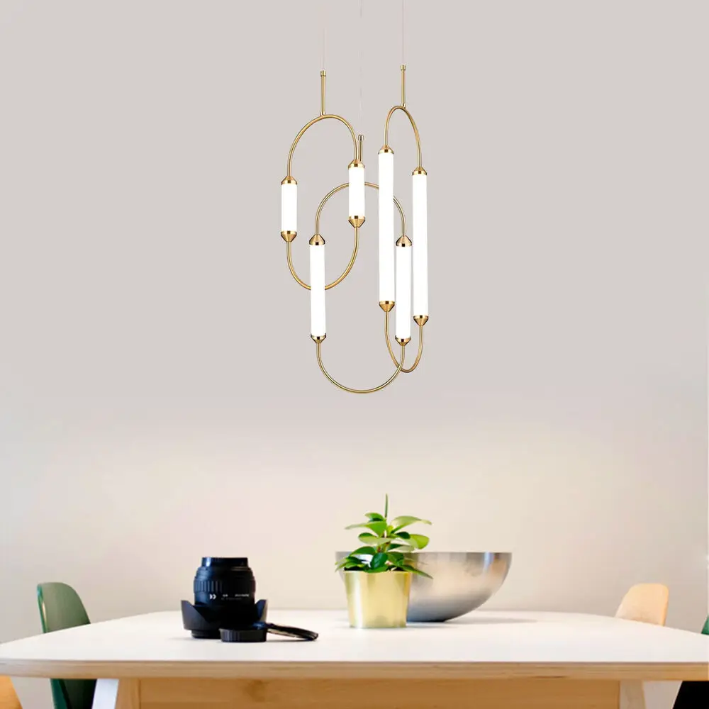 Modern Pendant Light LED Hanging Lamp Chandelier Lighting Fixture Dinning Room home decor