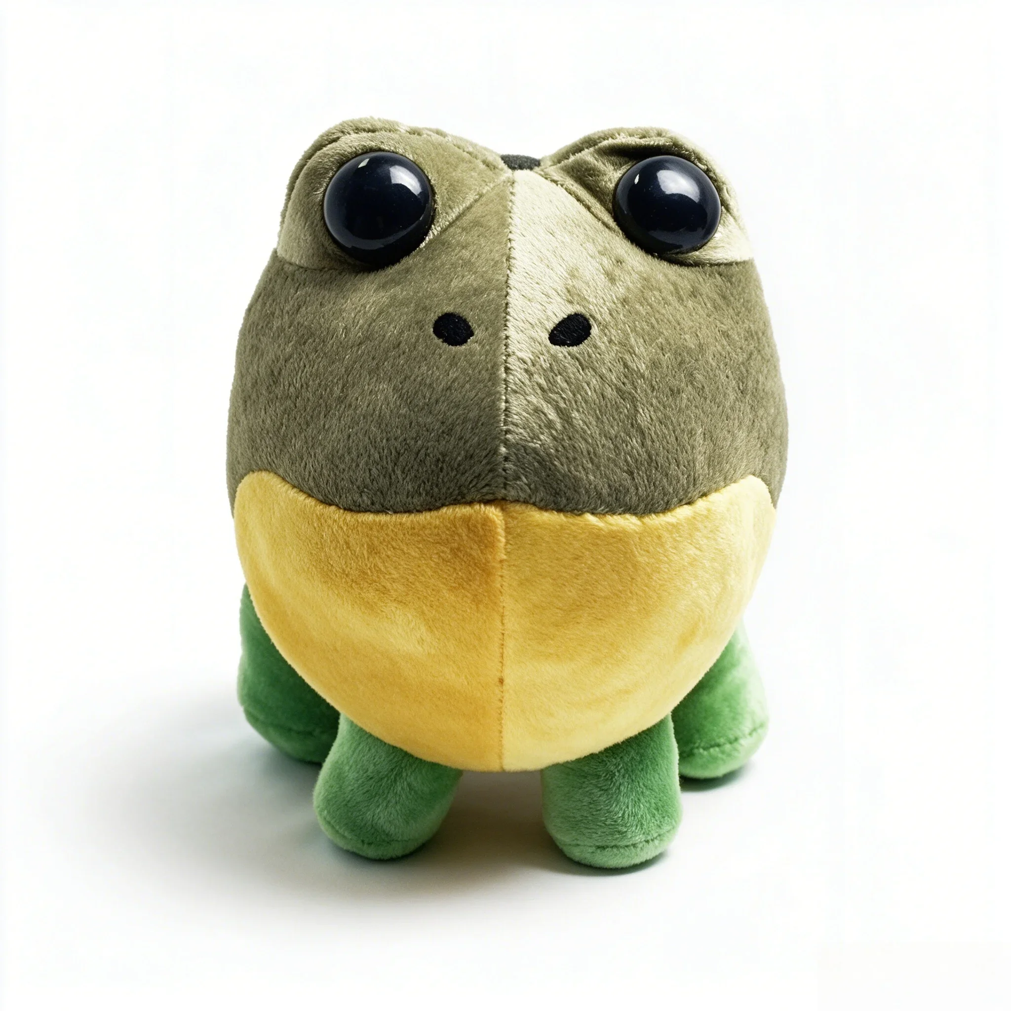 20cm Soft Big Eyes Frog Stuffed Animal Cute Multicolor Plush Frog Toy Bedroom Decor Kids Birthday Holiday Gift