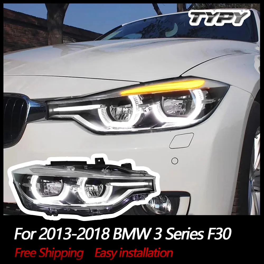 

TYPY Car Lights Headlamps For BMW 3 Series F30 LED Headlights Assembly F35 Upgrade Configure Front Lamps Turn Signal