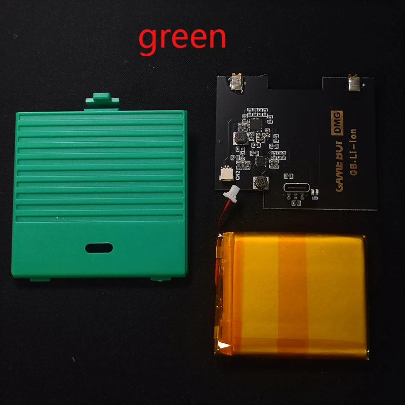 2500mAh Rechargeable Lithium Battery For GameBoy DMG GB charging Module Support high brightness