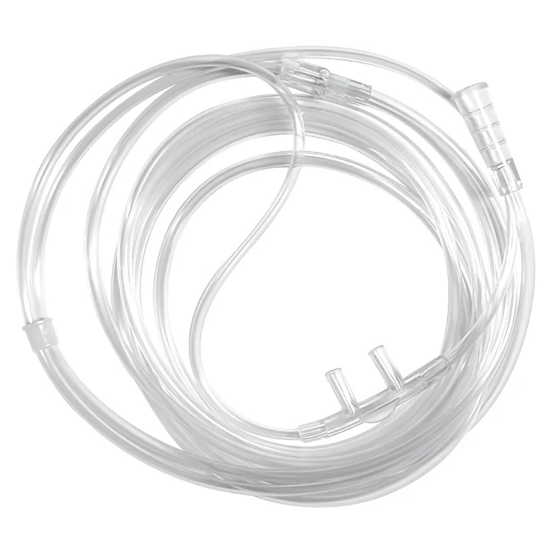 

。Disposable Oxygen Tubes Plastic Nasal Tube Nasal Oxygen Tubes Nasal Tubing 2/2.5/3/4/5M Nasal Cannula Double Stuffy Nose Tubing