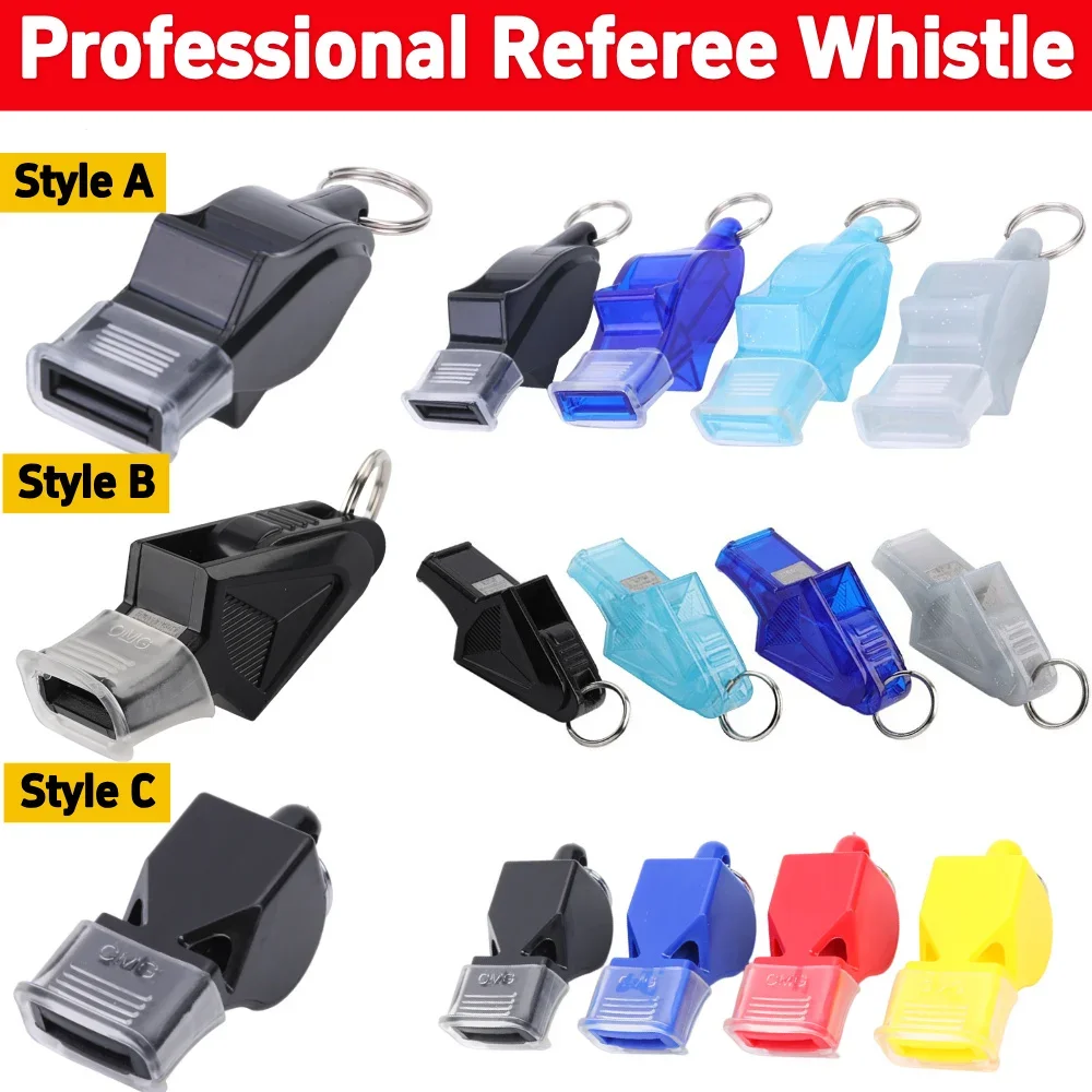Professional Referee Whistle High Quality Sports Dolphin Whistle for Soccer Basketball Plastic Whistle Outdoor Survival Whistle