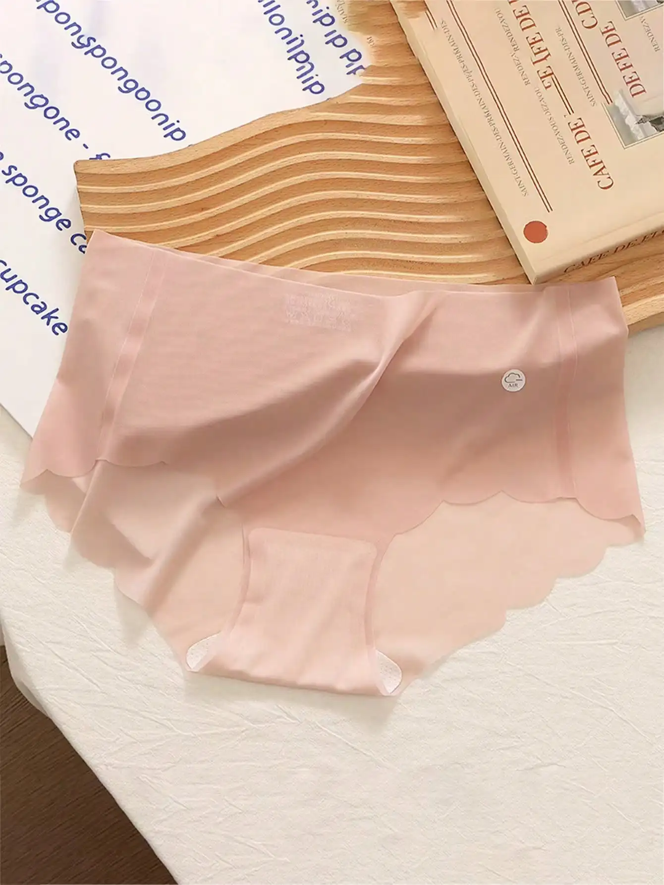 6PCS 얇은 여성 팬티 섹시한 레이스 팬티 소녀용 아이스 실크 편안한 삼각 팬티 여성용 편안한 란제리