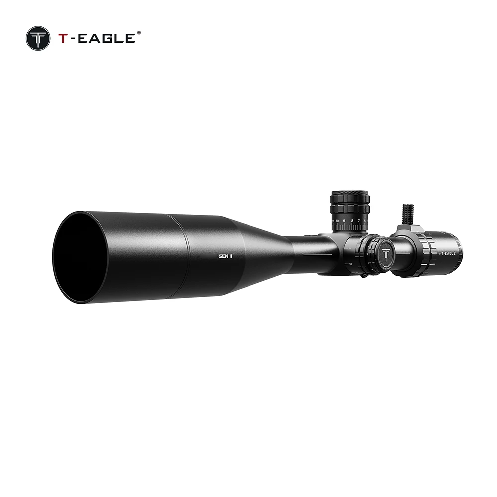 T-Eagle VP 6-24X50 FFP  Rifle Scope Red Illuminated Tactical  Riflescope Sport Hunting Optics Sight for Airgun First Focus view 5