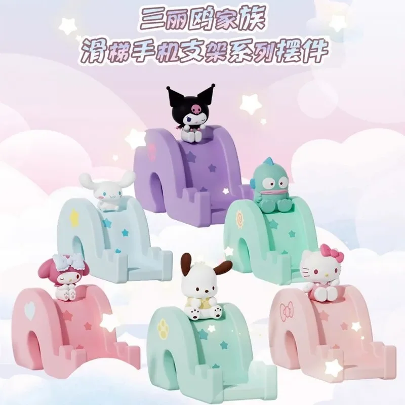 

Cute My Melody Kuromi Desktop Phone Bracket New Stable Adjustable Home Lazy People Watch Tv Flat Ipad Special Bracket