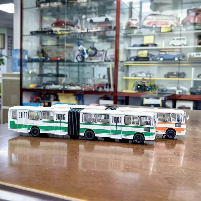 1:64 Bus Changjiang Changjiang CJ660B Articulated City Bus Alloy Bus Model Toy