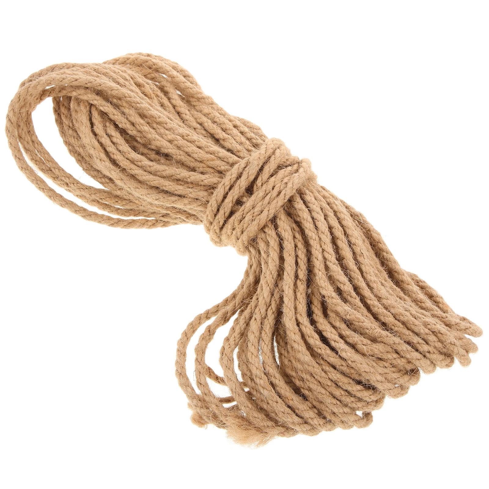 

Natural Garden Twine Flax Rope Gift Wrapping Cord Durable Craft Diy Burlap Binding Rope Decorative Heavy Duty Packaging String
