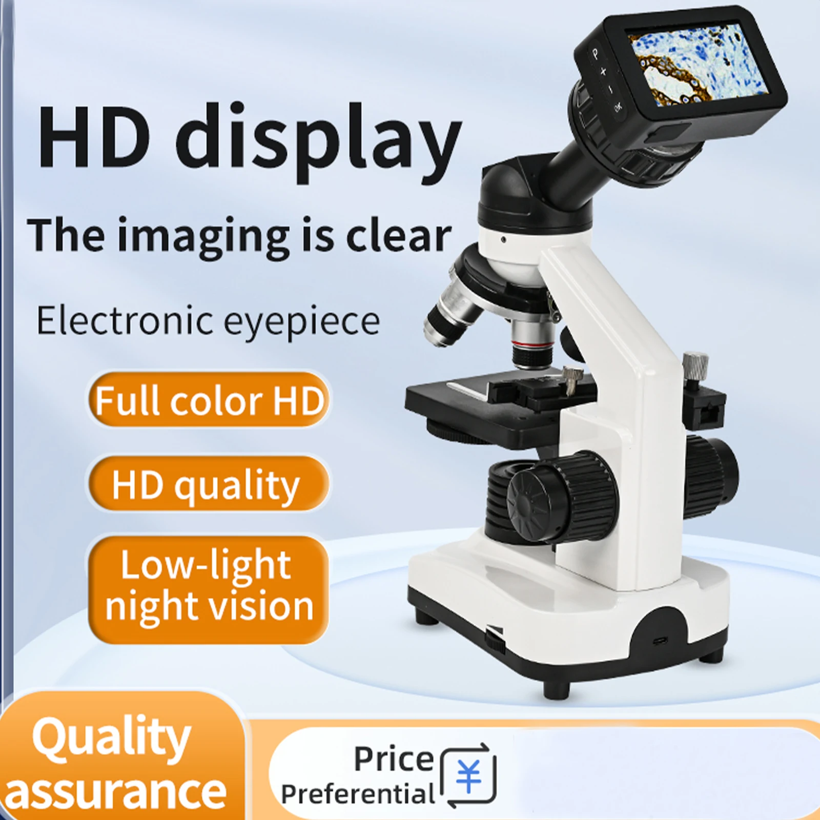 4K Display Electronic Eyepiece 850MAH Telescope Eyepieces Camera Night Vision Eyepieces for 22mm‑46mm Microscopes for Bird Watch view 4