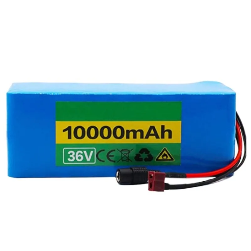 For 18650 36V10S 10Ah T/XT60 Plug Lithium Battery Electric Vehicle Power Lithium Battery