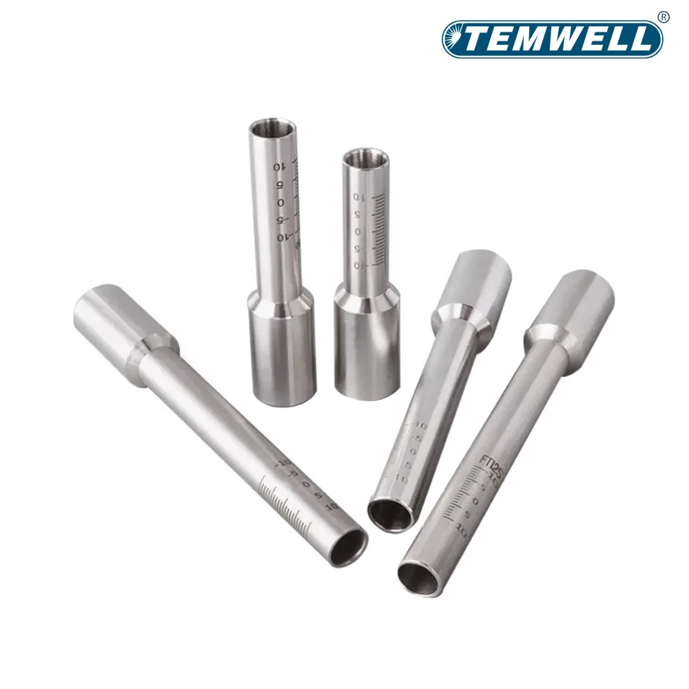 Laser Welding Graduated Tube Nozzle Connector Stainless Steel Weld Gun Graded Pipe For SUP Qilin WSX Handheld Laser Welder