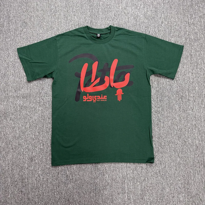 2026 New PATTA T-shirt Male Female Summer Lightweight Breathable Short-Sleeved American Trend Brand Patta Print Graphic T-shirt