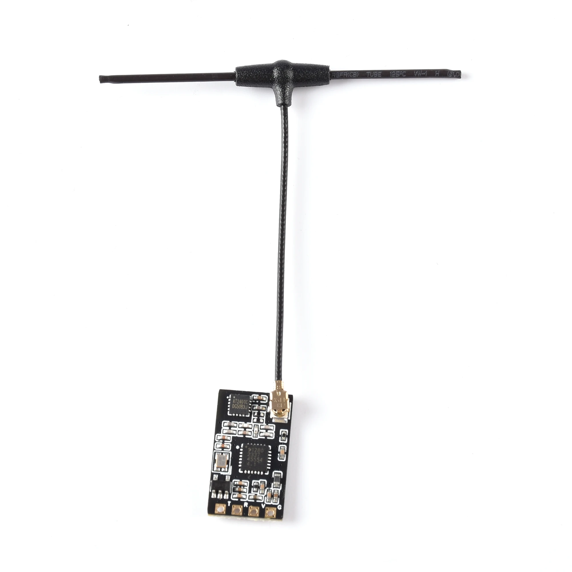 ELRS 915MHz / 2.4GHz NANO ExpressLRS Receiver Micro FPV Traverser high Refresh Rate With T type Antenna for RC FPV Drones Parts